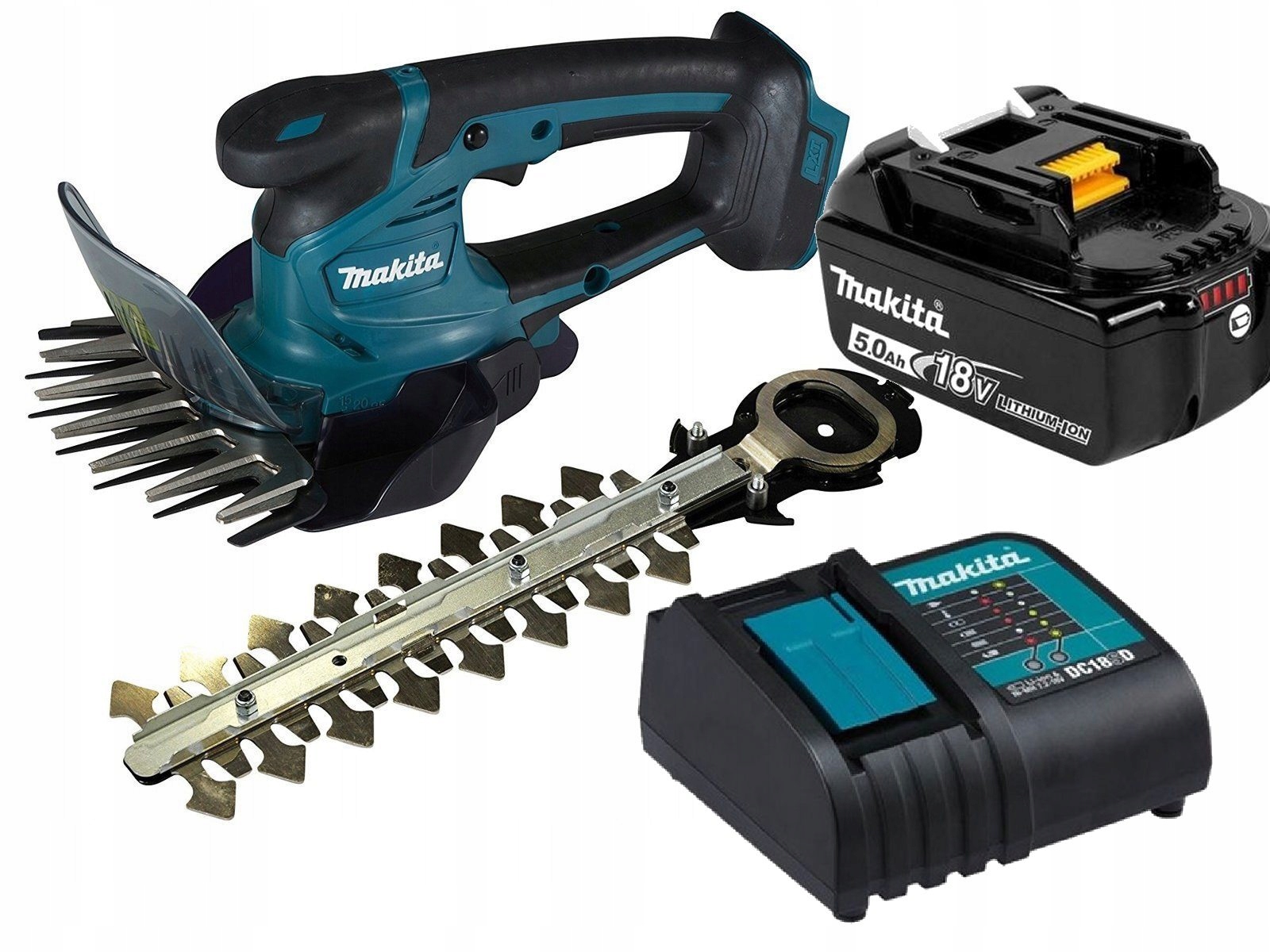 

Makita aku Nożyce Trawa Żywopłot 18V 5,0Ah DUM604