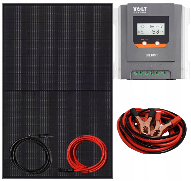 ZESTAW SOLARNY PANEL 310W REGULATOR MPPT BT 20A