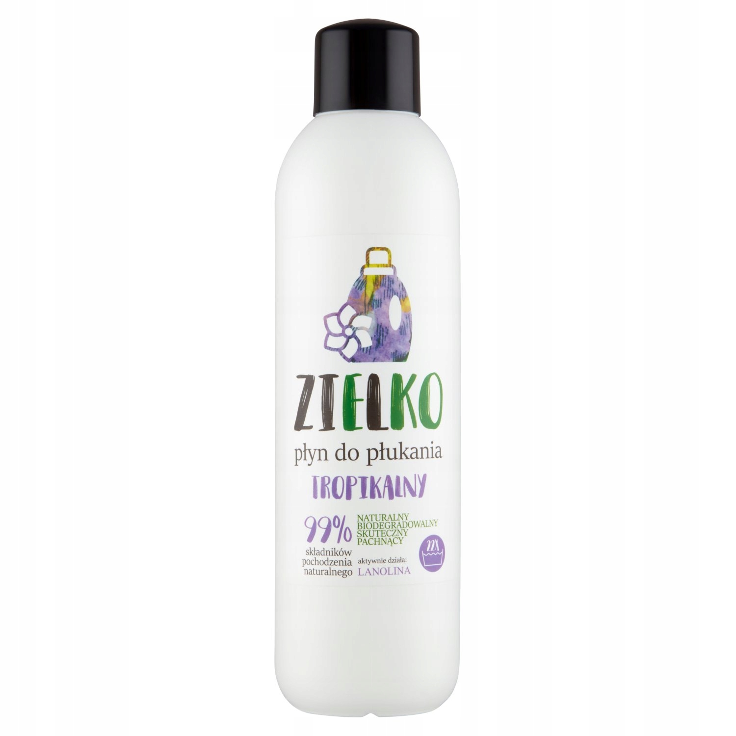 

Płyn do płukania Tropikal 99% naturalny 1l Zielko