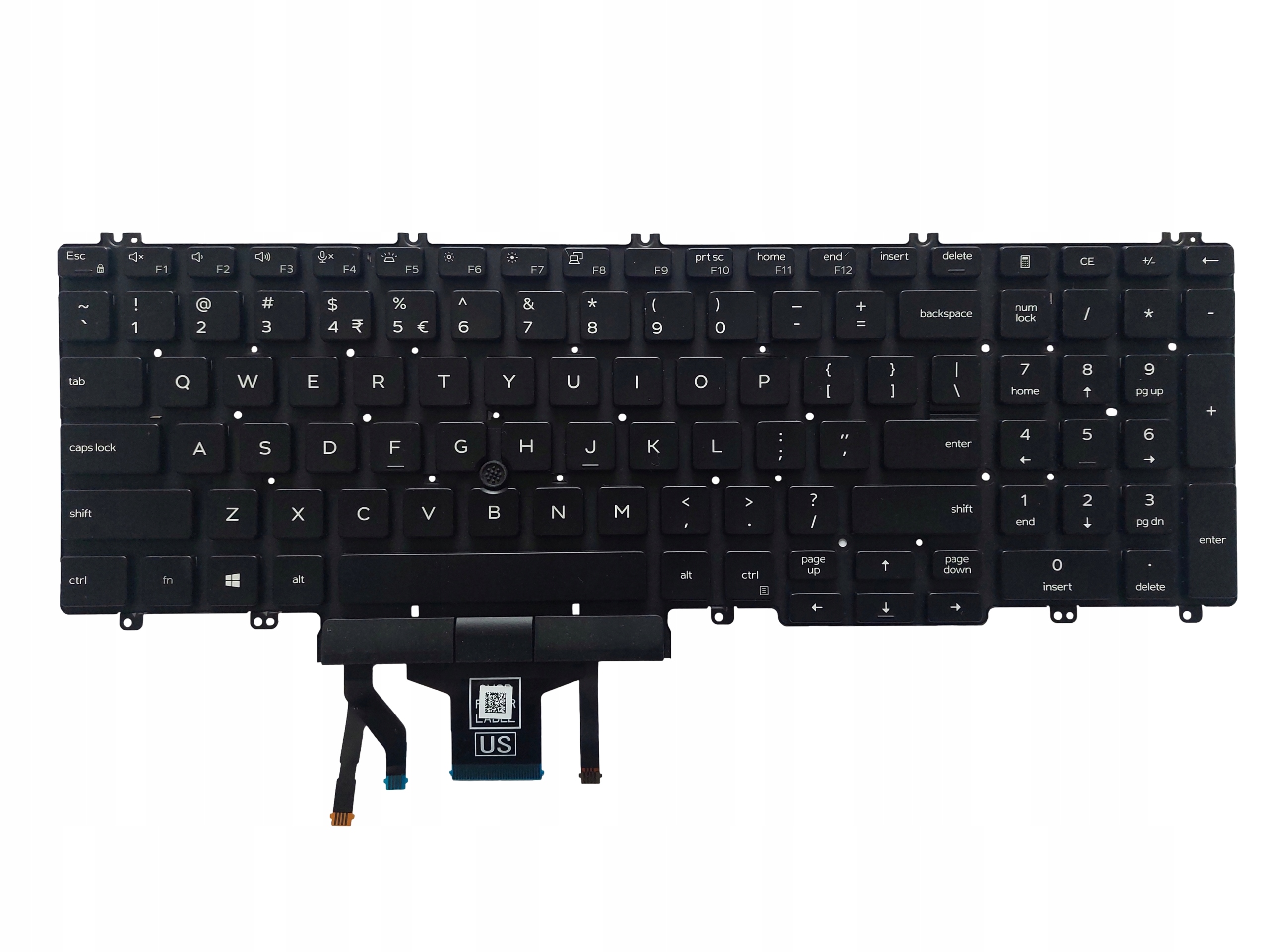 Klawiatura Dell Latitude 5500 5501 5510 3500 3501 3540 3551 Led Oryginał Pl