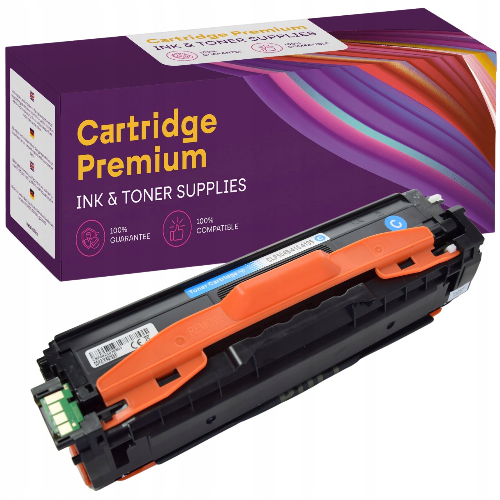 Toner pro Samsung C1810W CLX-4195N PremiumLine Azurový (cyan)