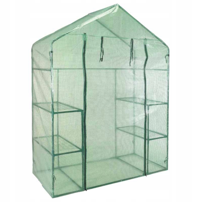 Progarden Foliovník záhradný so vstupom a 4 policami 143 x 73 x 195 cm