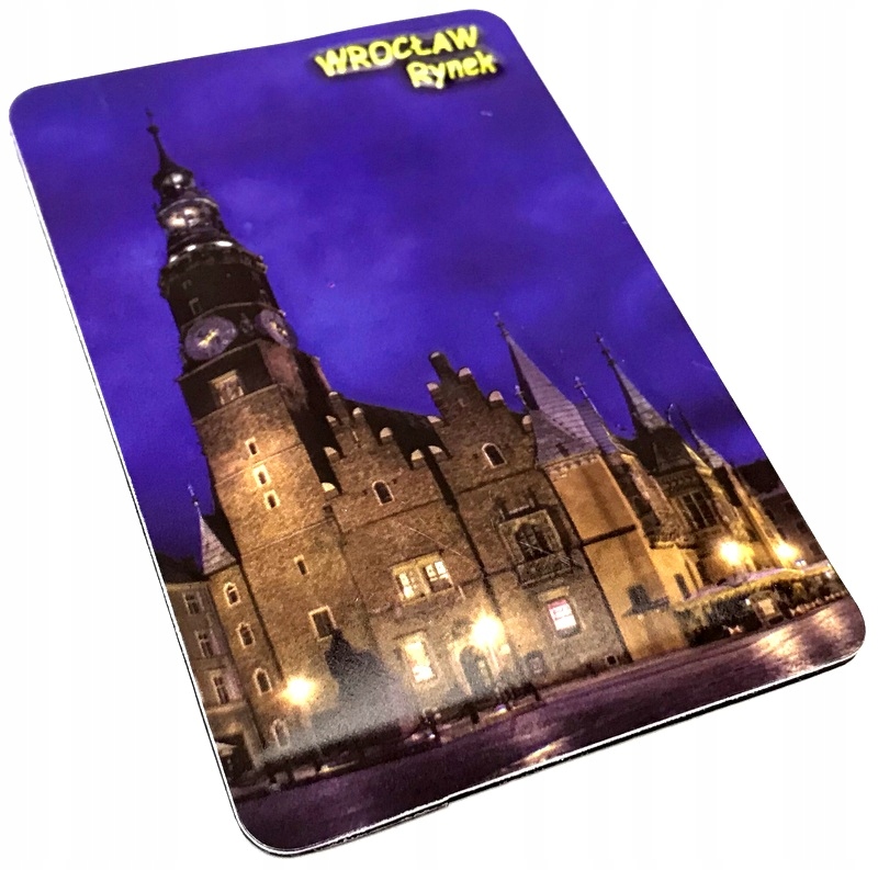 

Magnesy Magnes Na Lodówkę Wrocław Rynek 3D
