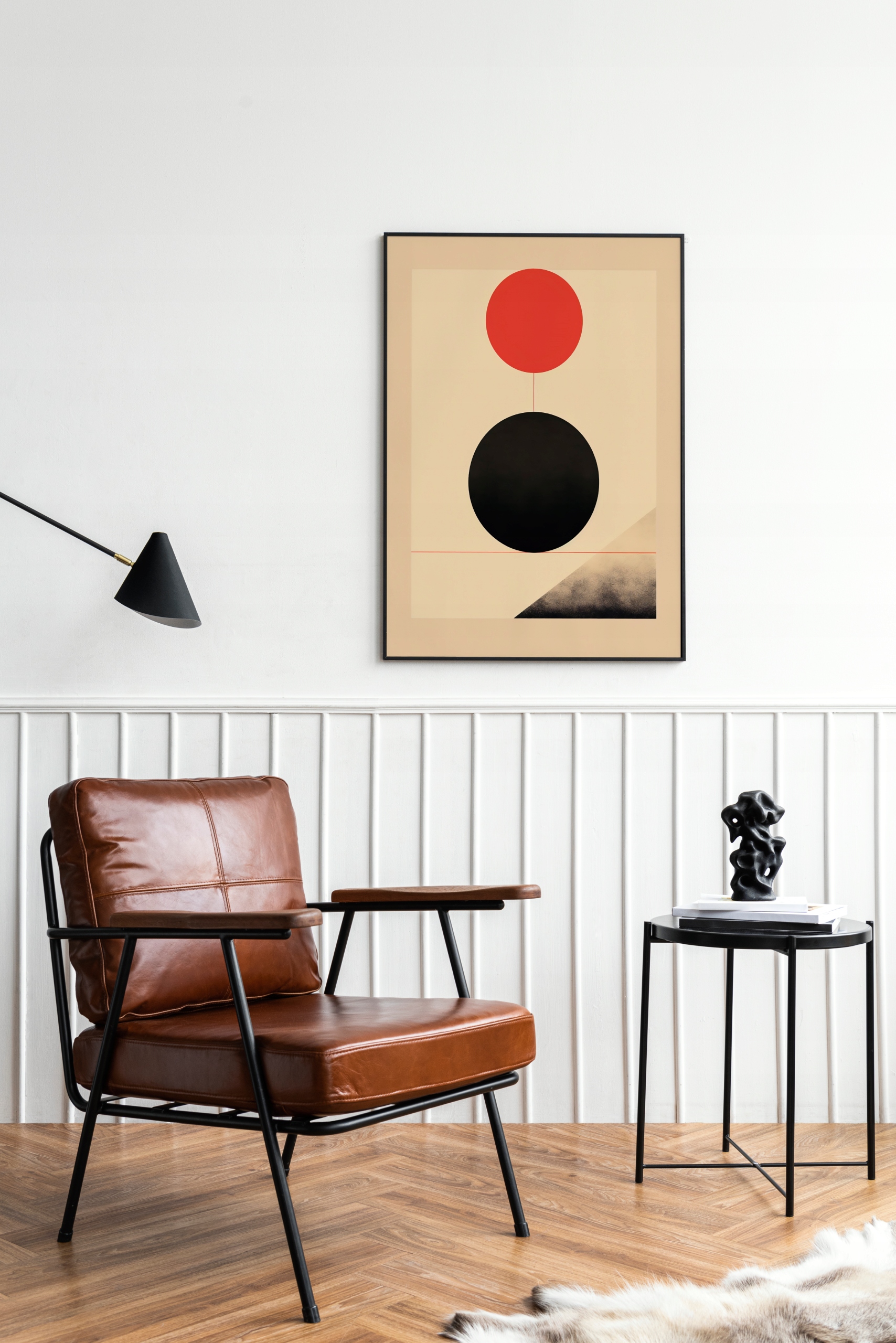 Plakat na Ścianę Obraz Minimalizm Sztuka Nowoczesna Art 50x70 cm Premium Marka inna