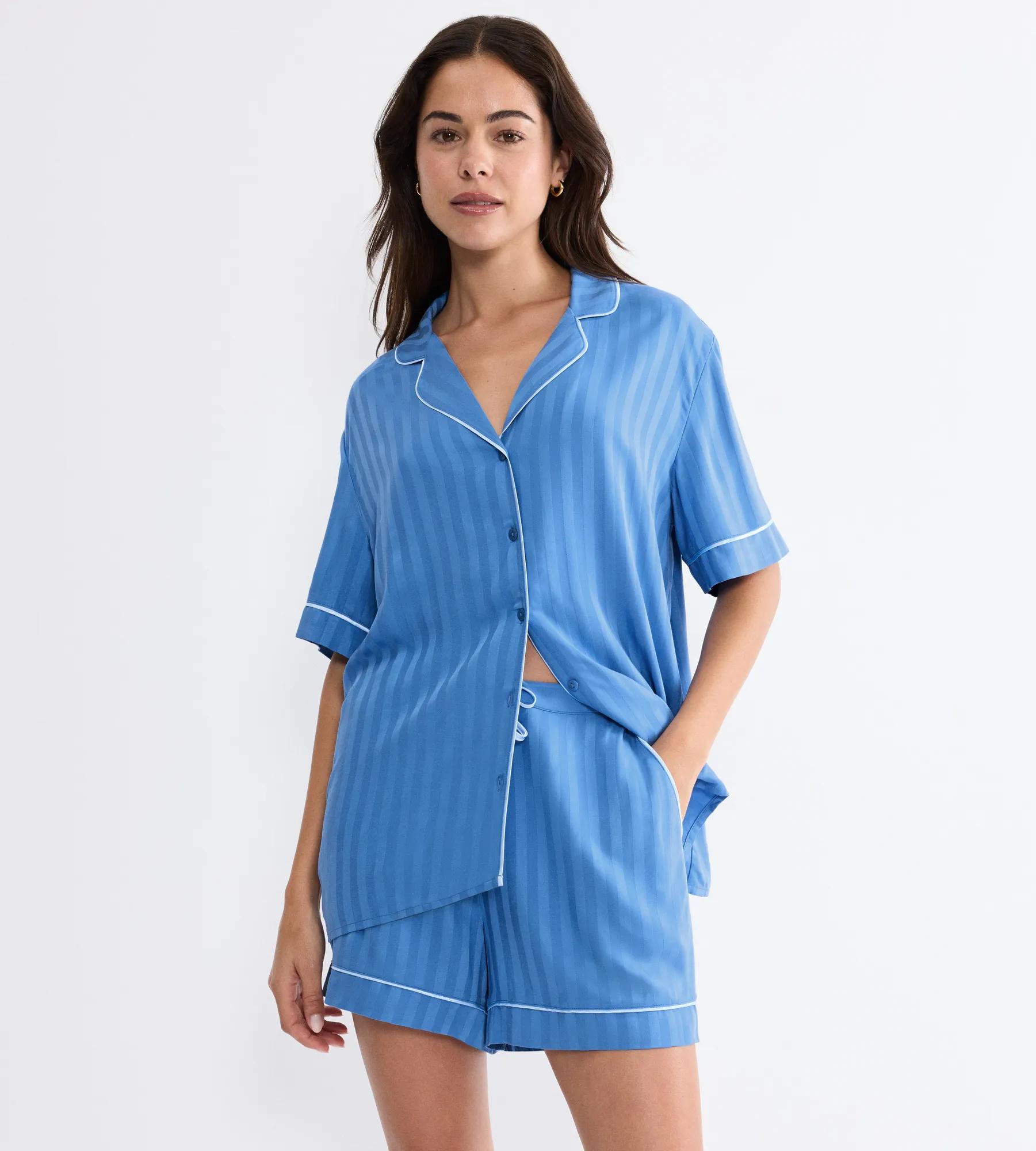 Amourette Jacquard Boyfriend Shirt 40