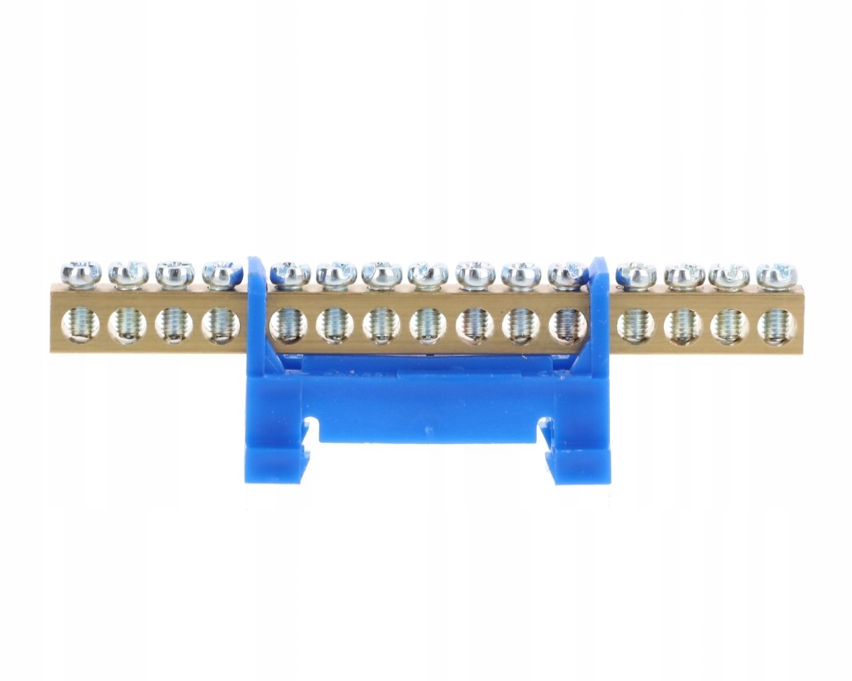 

Listwa zaciskowa 15-torowa TH35 niebieska E.4025