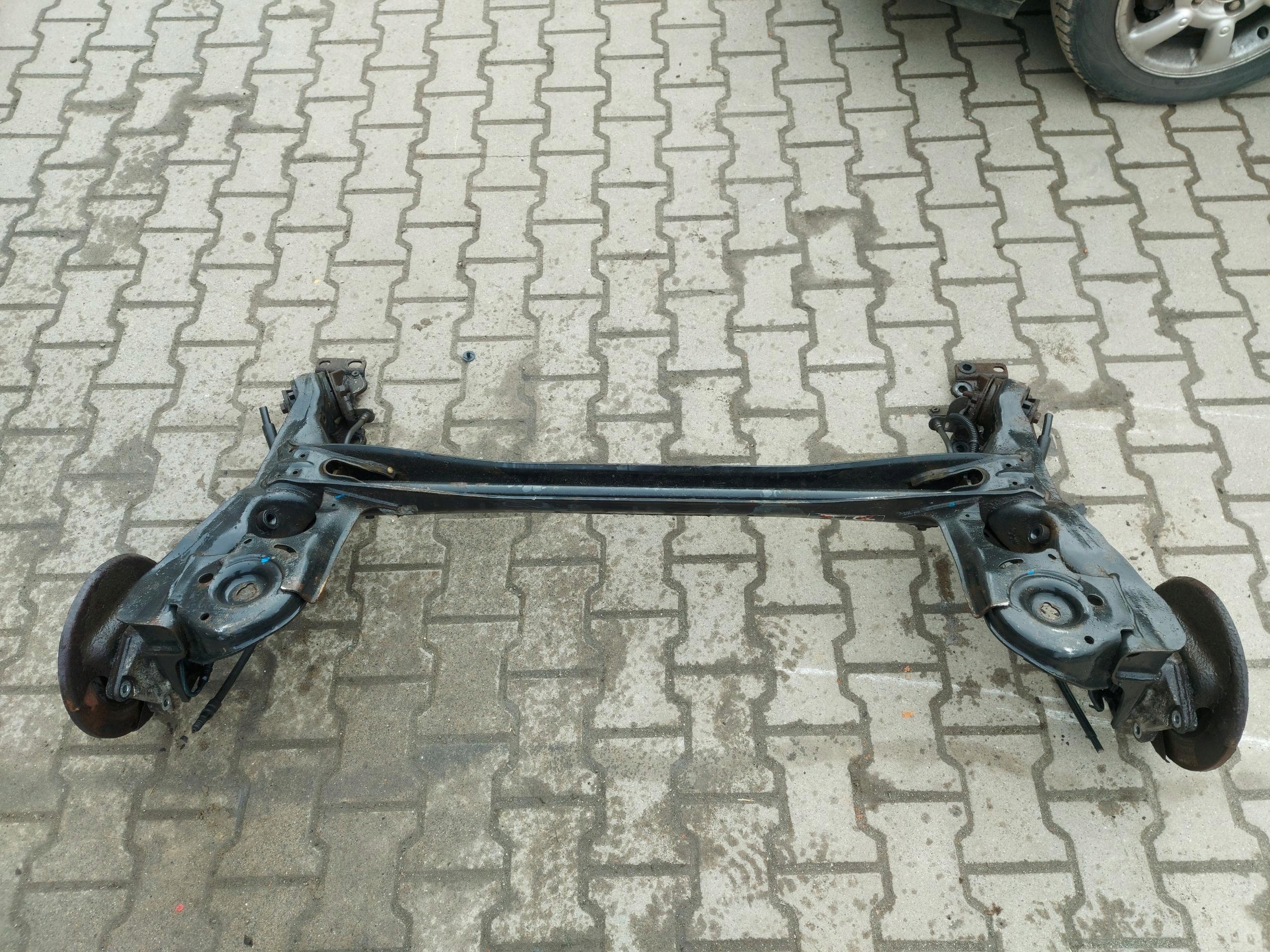 OPEL COMBO E IV BERLINGO 2019 sider axis sususpension rear part discs
