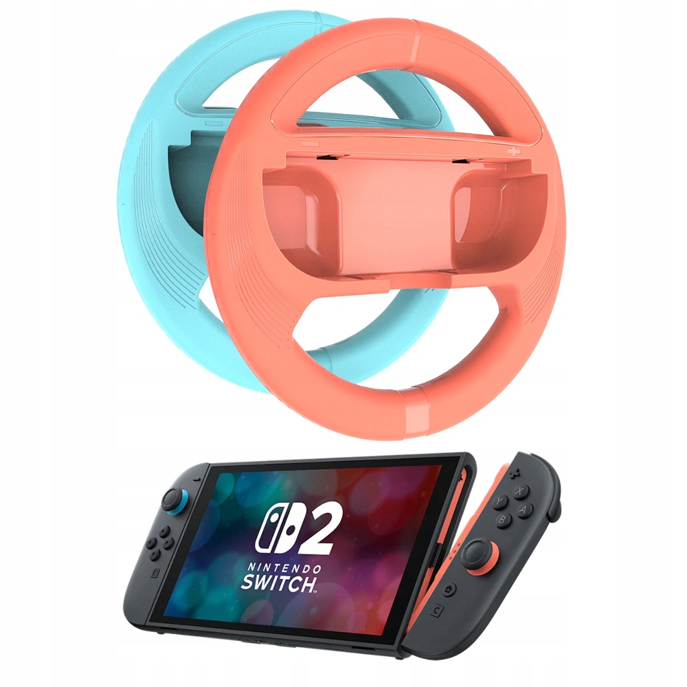 IRIS 2 x kierownica dwie kierownice uchwyty na joy-con'y do Switch 2 kolor