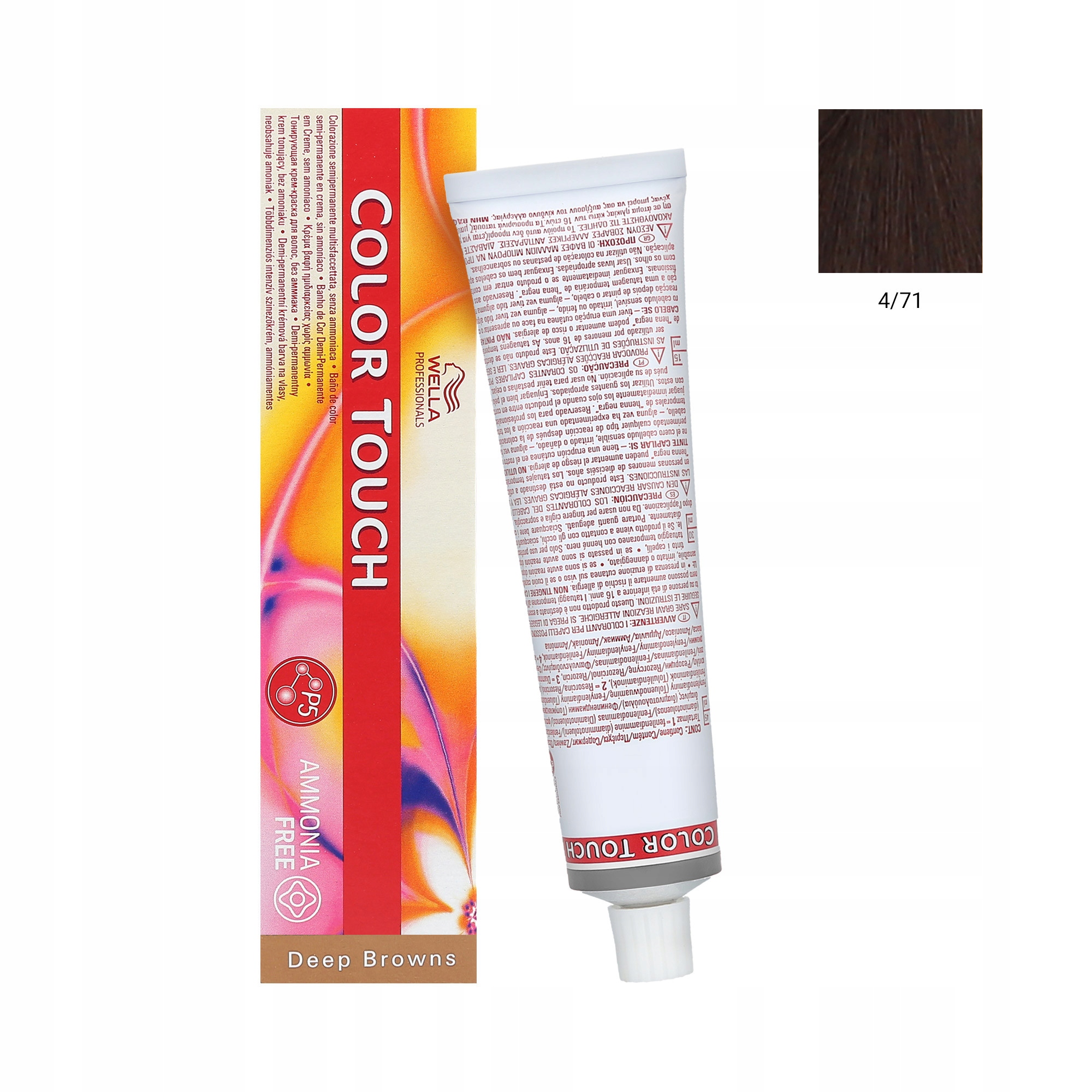 

Wella Color Touch Farba Do Włosów 4/71 60 ML