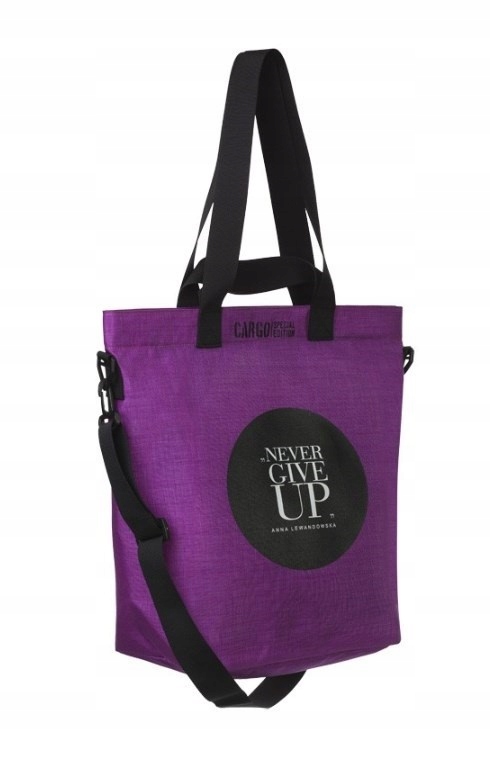 Torba na ramię Cargo fit fitness Ngu fioletowa Hbpa Anna Lewandowska