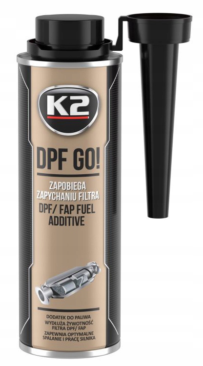 K2 Dpf Go! Dodatek Do Ochrony I Czyszczenia Filtra Dpf Fap 250 ML