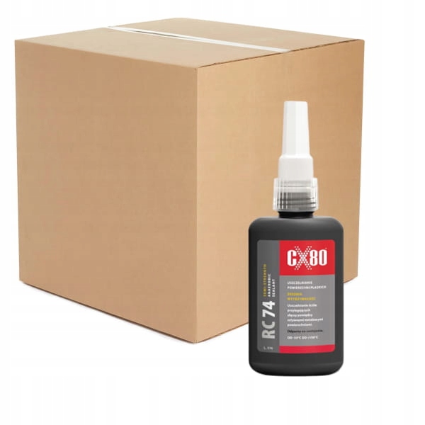 RC 74 cx80 анаеробний клей 10 шт 50 мл
