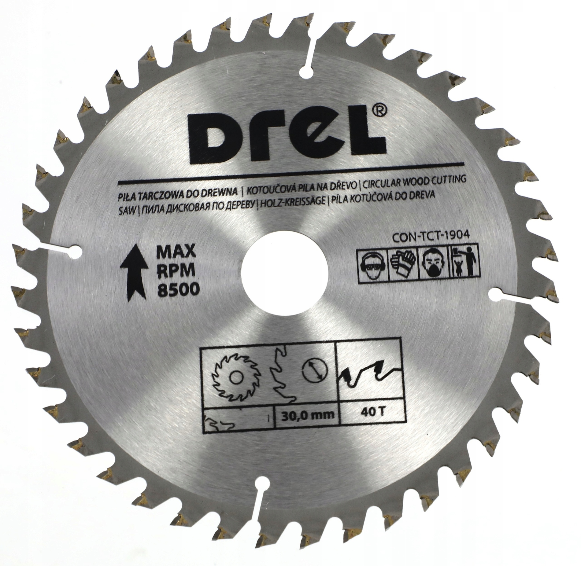 

Tarcza Do Drewna Piła Widiowa 250 X 30 mm 40T