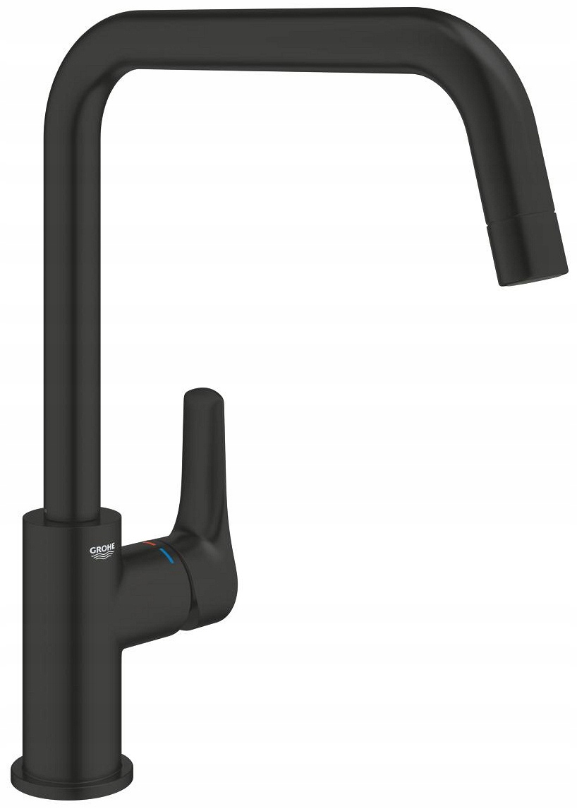 Grohe Kuchynská Batéria Dn 15 Eurosmart Čierna Matná