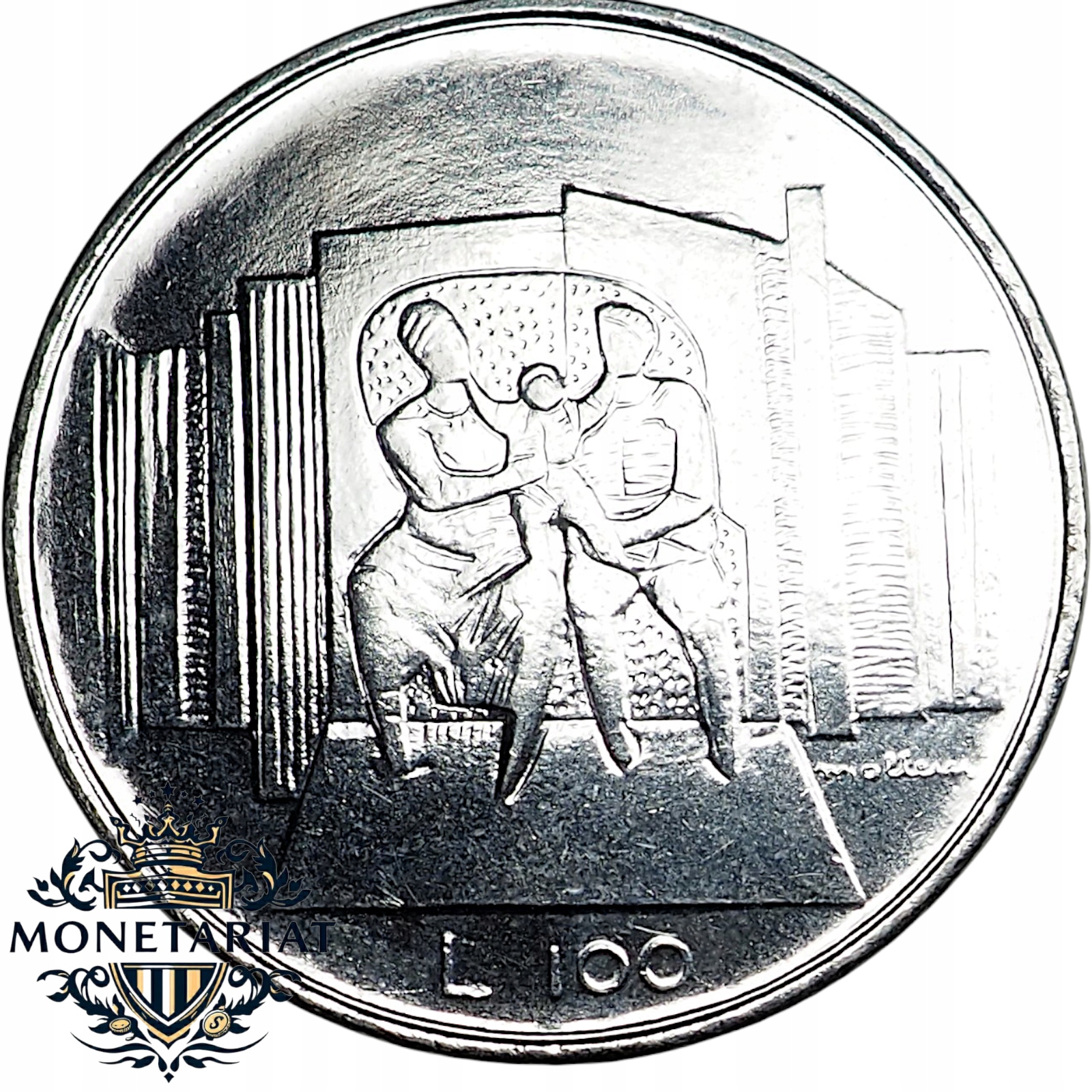 100 LIR 1976 SAN MARINO