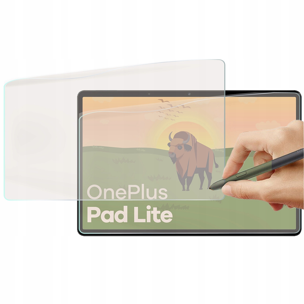 Folia matowa do tabletu Bizon do OnePlus Pad Lite, folijka 2szt