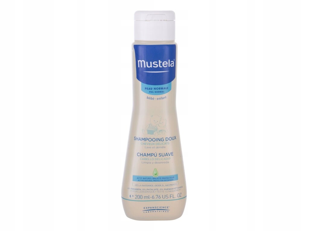 Mustela Bébé Gentle Shampoo Szampon do włosów 200 ml