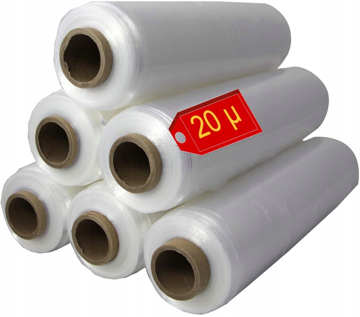 Folia stretch transparetna 50cm mocna 20 µm
