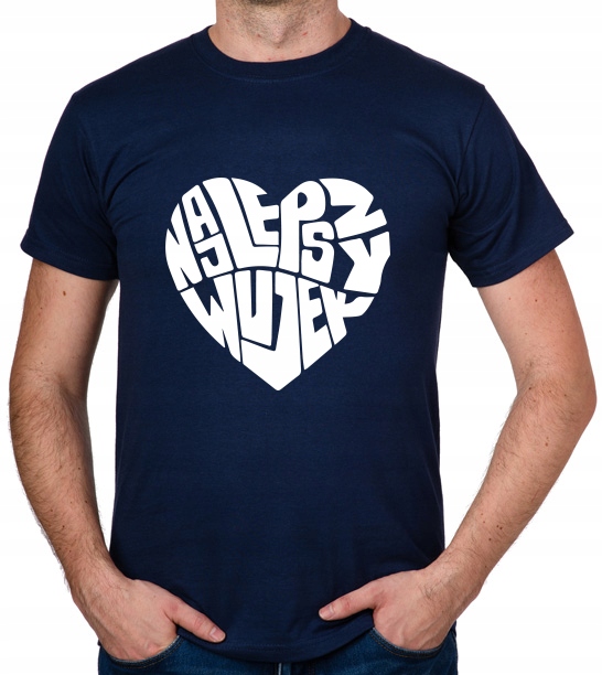 

koszulka Najlepszy Wujek Serce Dla Wujka