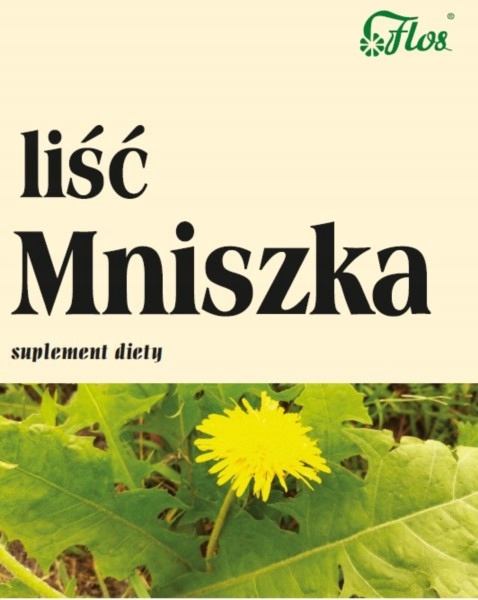 

Flos Mniszek Liść 50G Stymuluje Wydzielanie Żółci