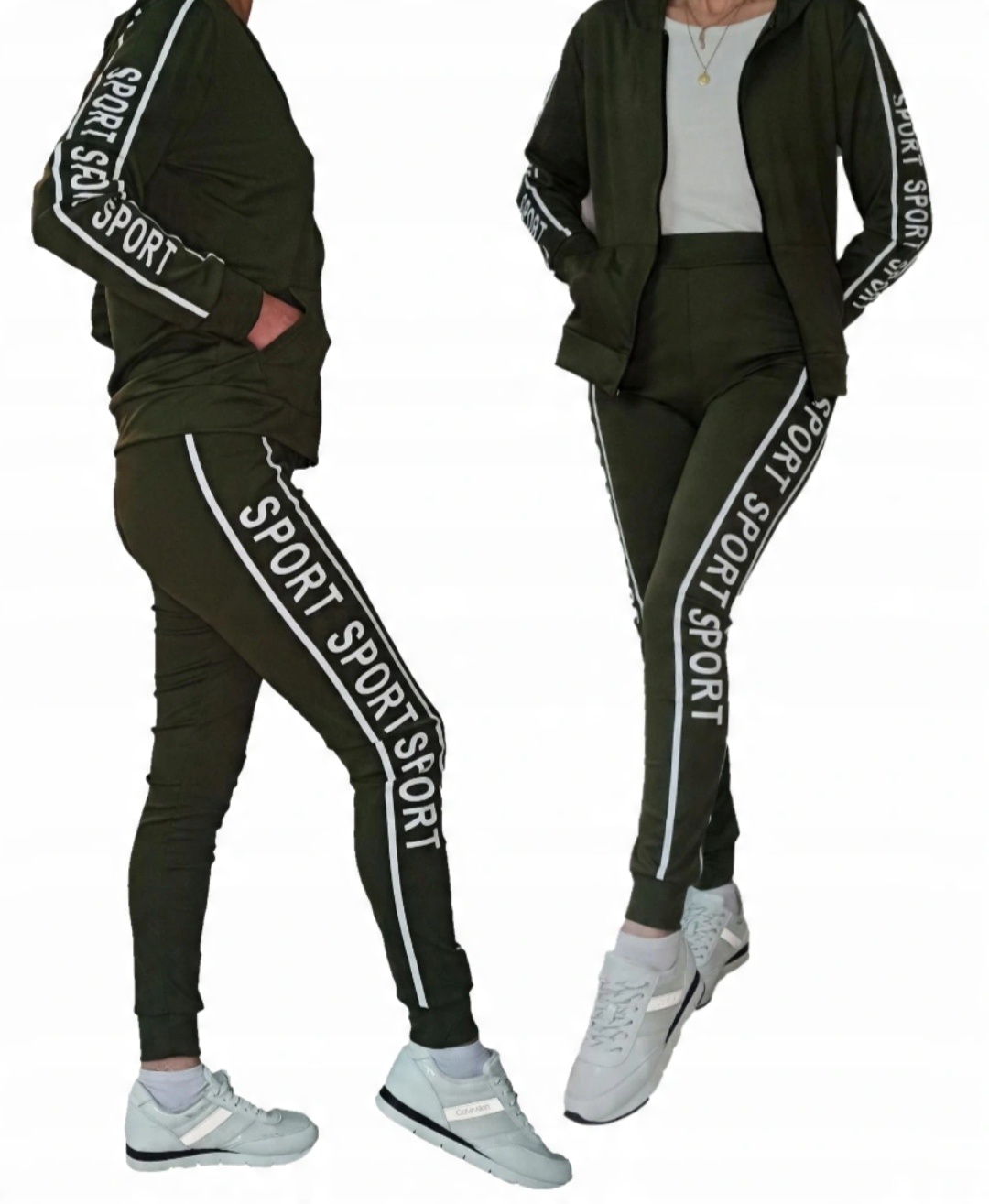 

Nowość Dres Damski Z Napisami *s/m*