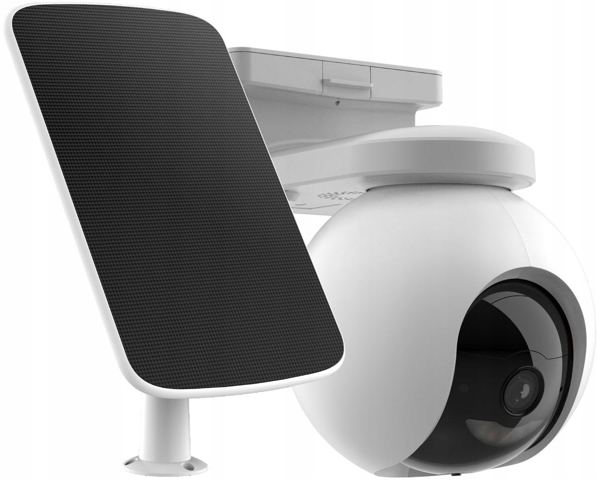 ZEWNĘTRZNA KAMERA MONITORUJĄCA WiFi EZVIZ HB8 4MP + panel solarny IP65 4,2W Rozmiar 24 mm
