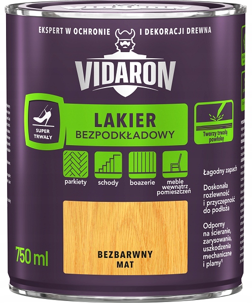 

Vidaron Lakier Bezpodkładowy Mat 0.75L