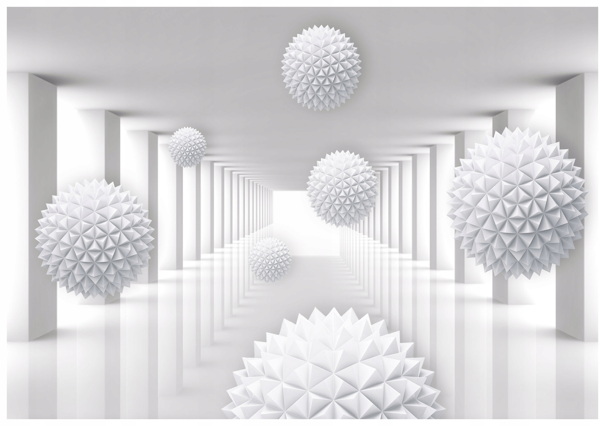 Vliesová fototapeta Sloupy Chodba Minimalismus Abstrakce 416x290 lepidlo