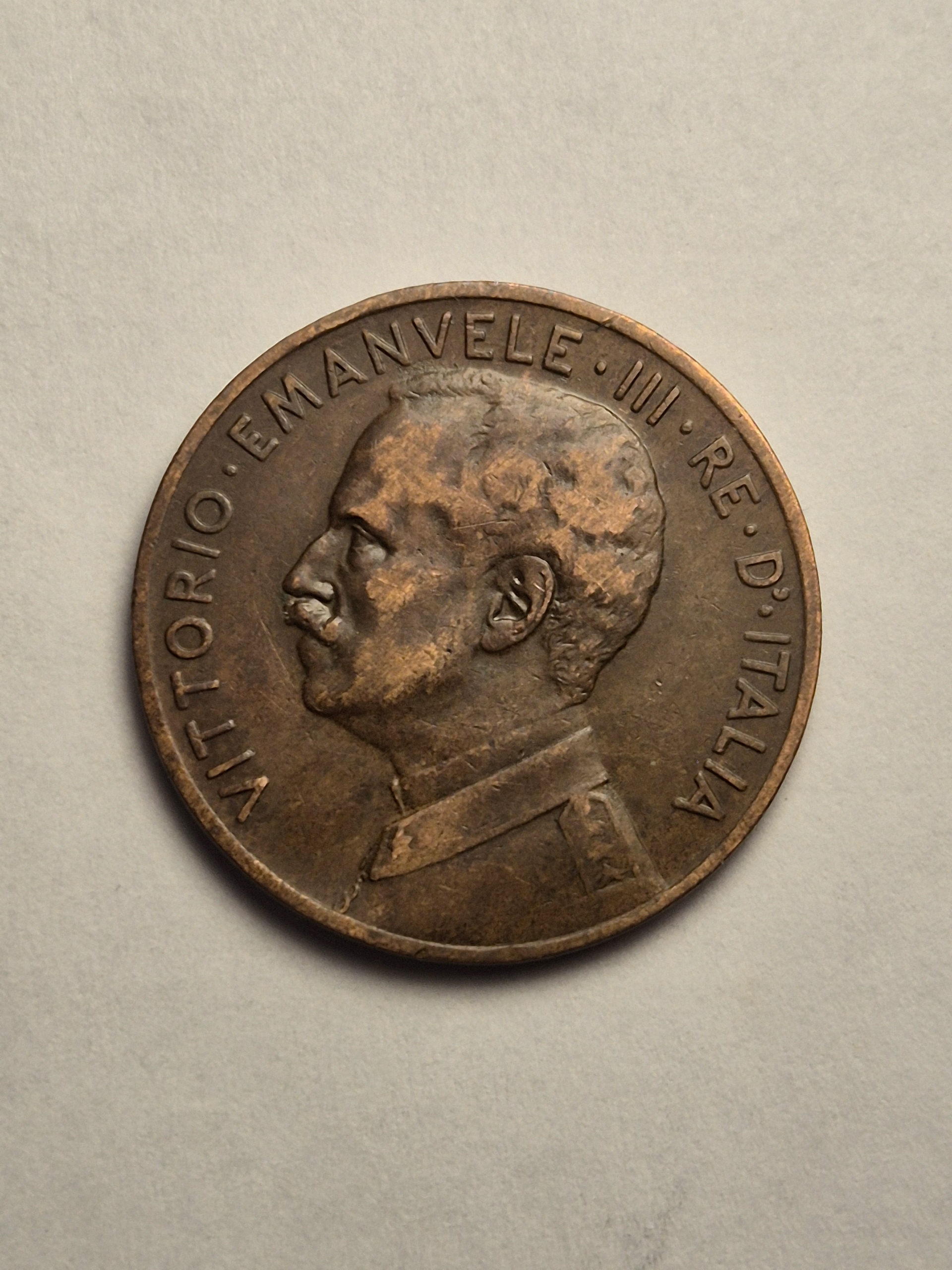 5 centisimi 1913 Włochy rzadki