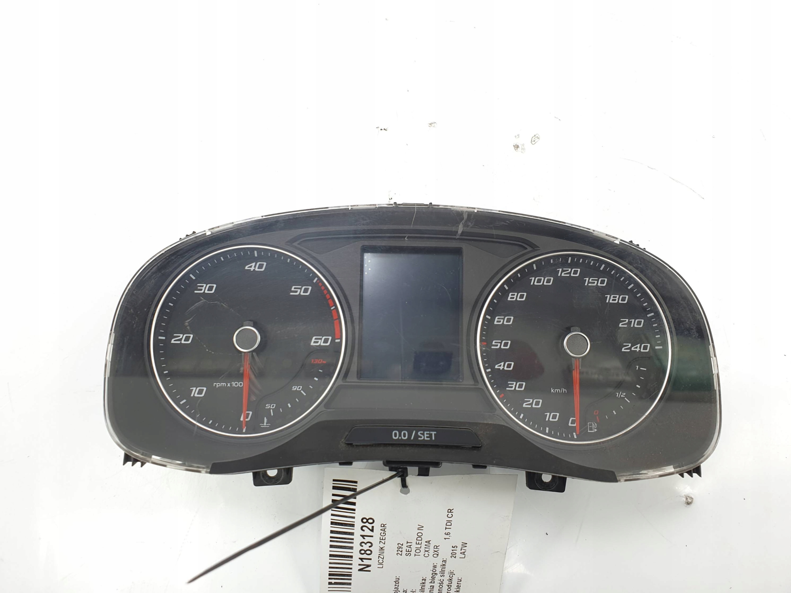 dials clock 6JA920741F SEAT TOLEDO IV