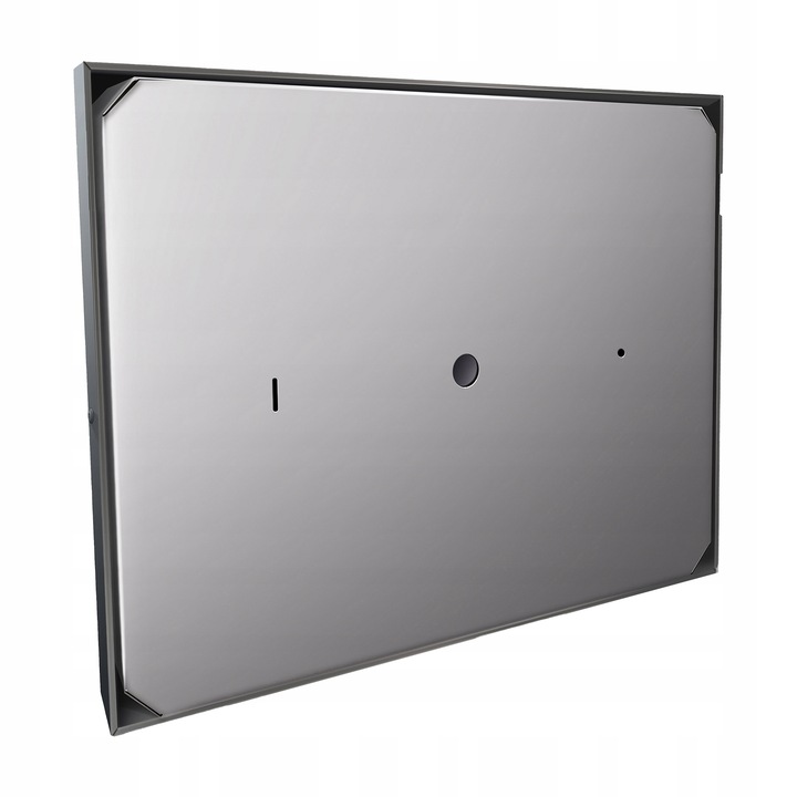 PODŚWIETLANY NUMER NA DOM TABLICZKA ADRESOWA LED 40X30 cm ANTRACYT RAL 7016 Szerokość produktu 40 cm