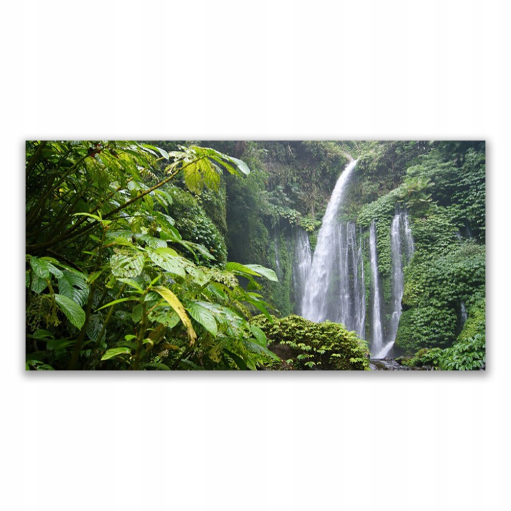 

Fotoobraz ścienny z grafiką 140x70 Wodospad Natura