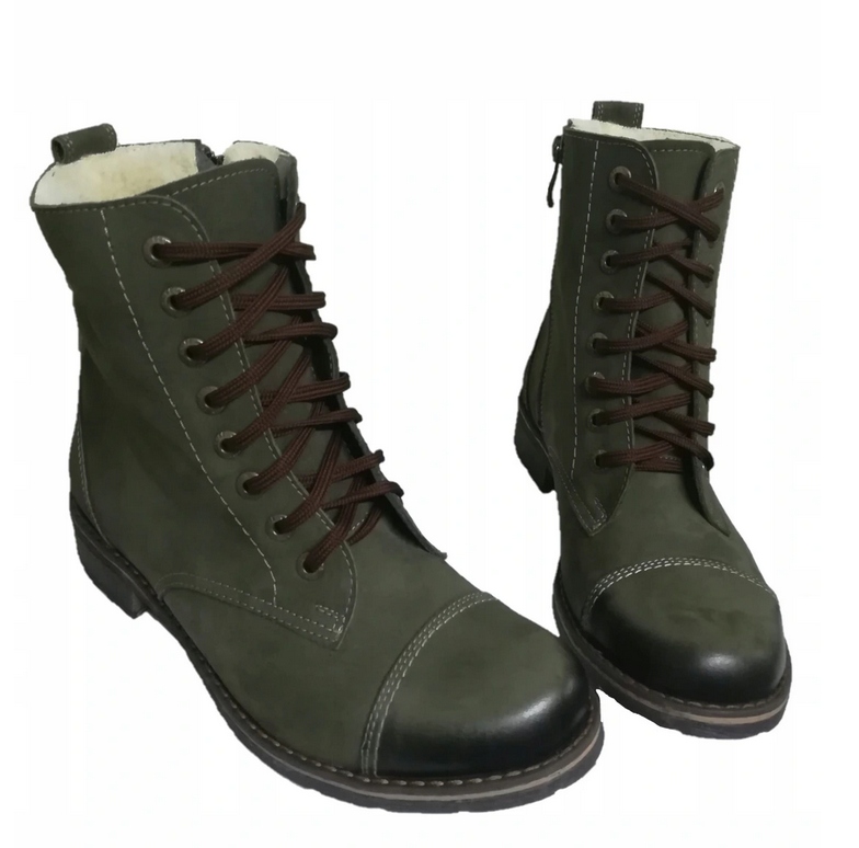 

54 Uniwersał kozaki ''glany'' sznurówka i zamek