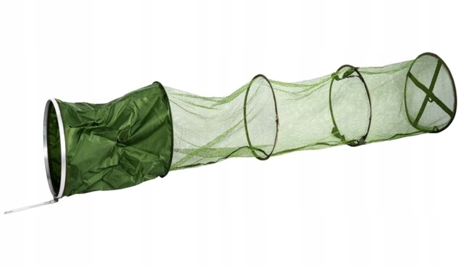 PORZĄDNA SIATKA Z PODPÓRKĄ NA RYBY 40X250 CM WĘDKARSKA GUMOWANA POKROWIEC Model SKŁADANA RYBACKA KARPIOWA KARP OKRĄGŁA 2,5 m metr