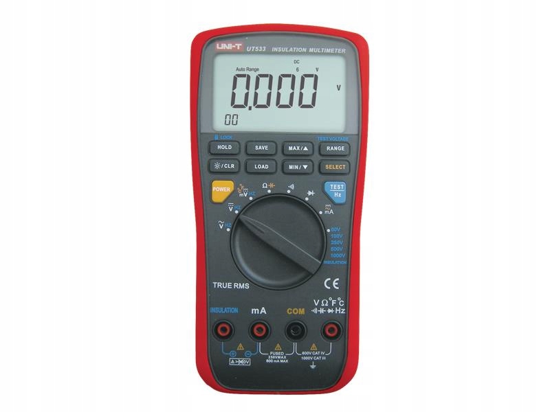 Uni-t UT533 multimeter (+tester izolácie)