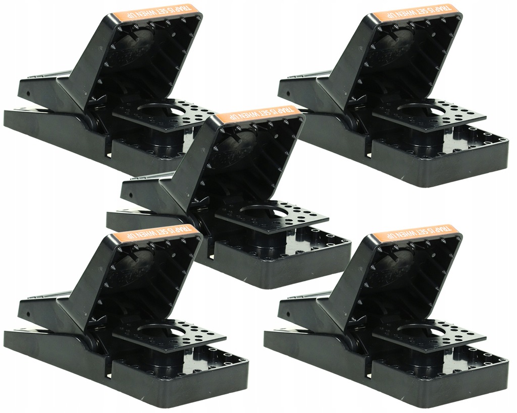 5x SILNA PUŁAPKA ŁAPKA NA SZCZURY MYSZY GILOTYNA