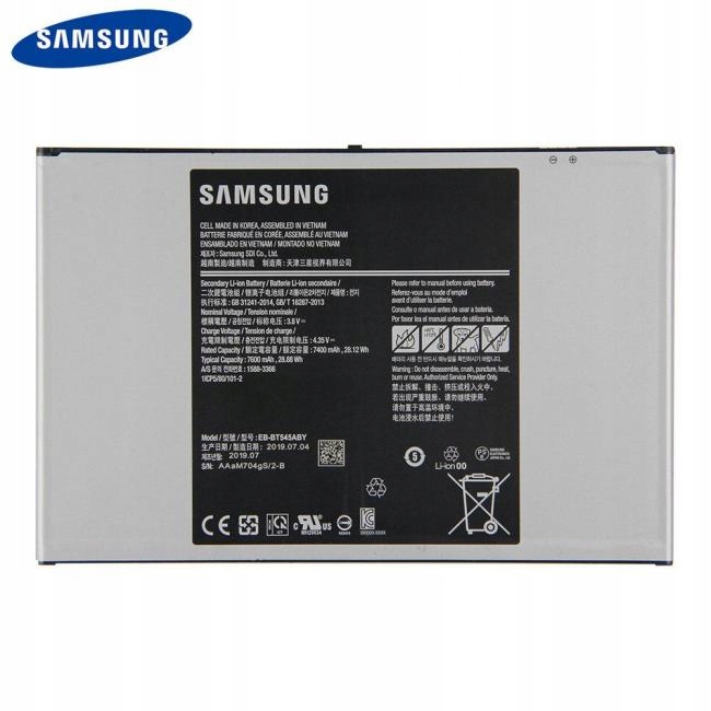 Batéria Samsung Galaxy Tab Active Pro (T540, T545) EB-BT545ABY Originál