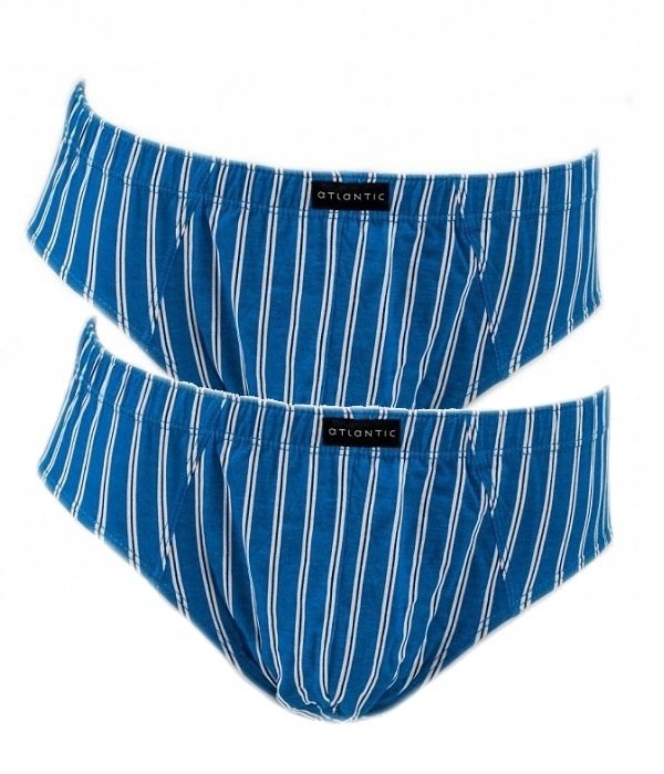 

2x Slipy Męskie Atlantic Classic MP1361 Denim XXL