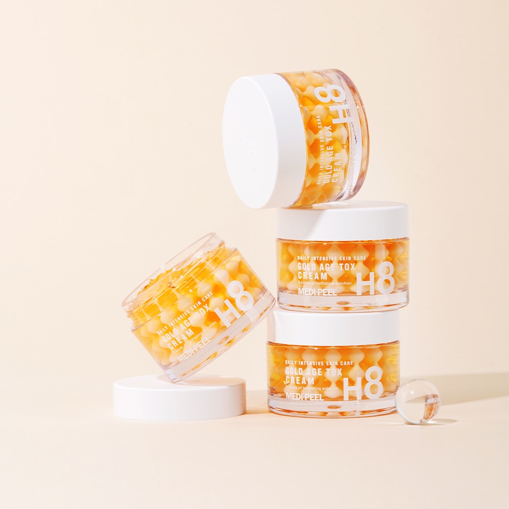MEDI-PEEL Gold Age Tox H8 Cream 50 ml - Ujędrniający krem do twarzy — 6
