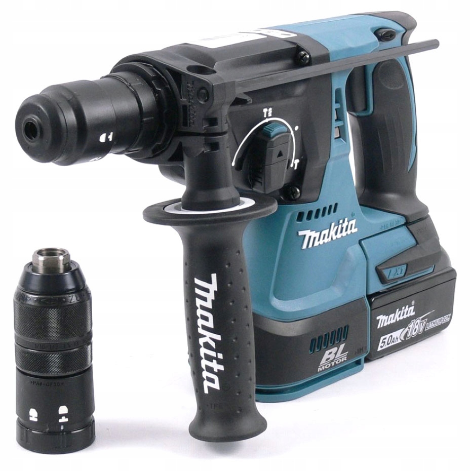 Młotowiertarka akumulatorowa Makita DHR243RTJ SDS-Plus 2,0J 18V 2x5.0Ah