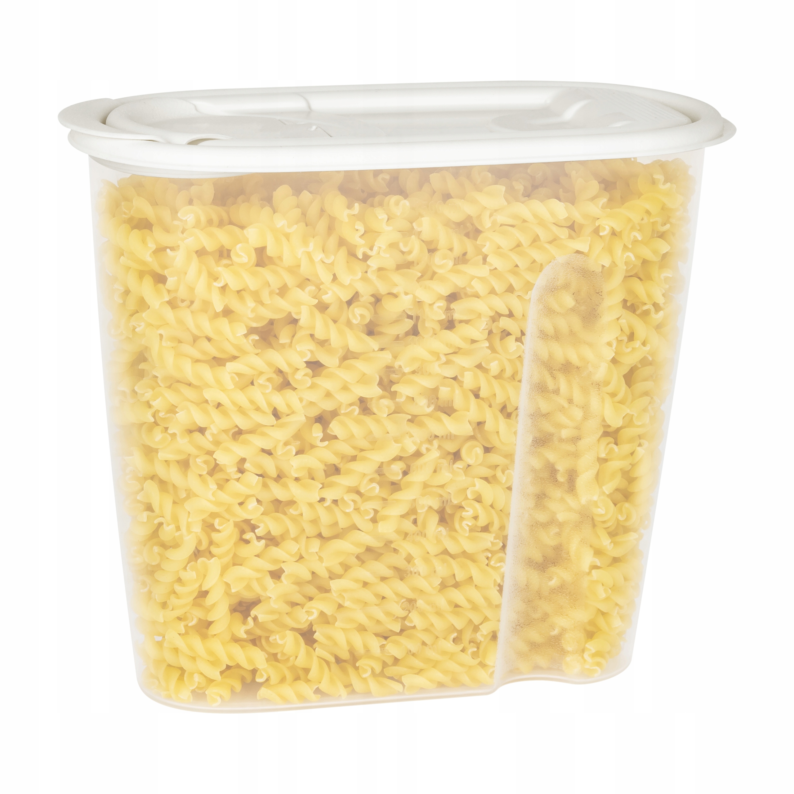 

Pojemnik Na Produkty Sypkie Z Miarką 1,5L Kremowy