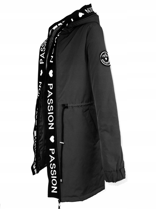 WIOSENNA Kurtka Parka PA Damska KOLORY _ XS Zapięcie zamek