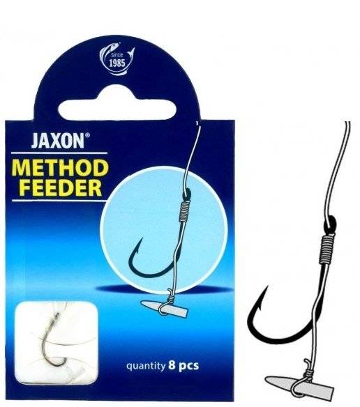 

Haczyki Method Feeder #10 +przypon 8szt Jaxon