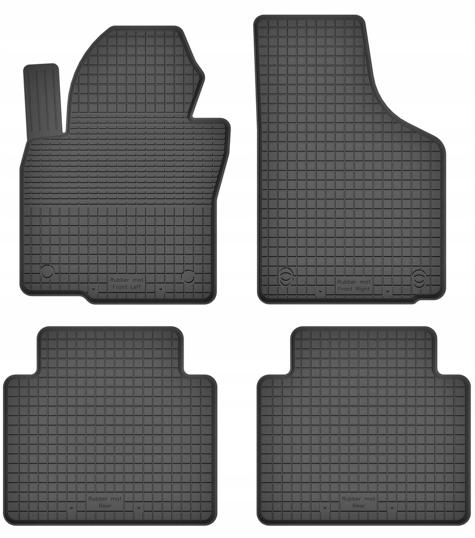 

Skoda SuperB II 2008-2015 Dywaniki gumowe korytka