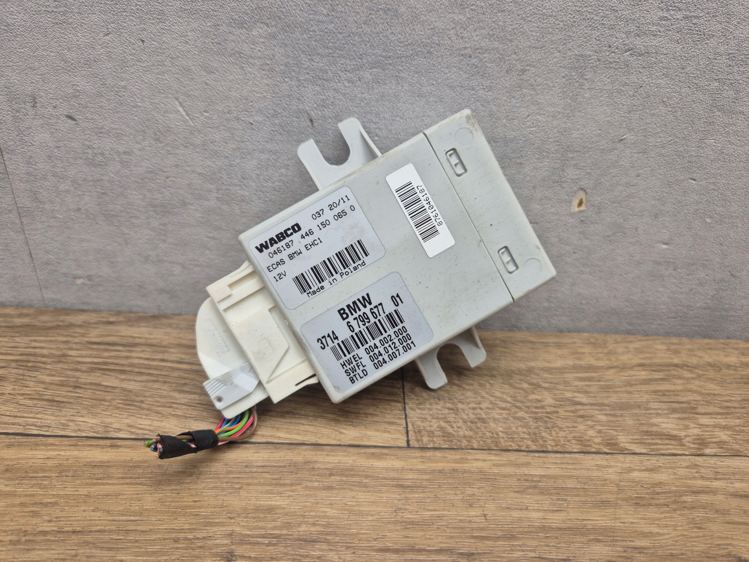 BMW 5 F10 F11 module control unit springing ECAS EHC1 6799677