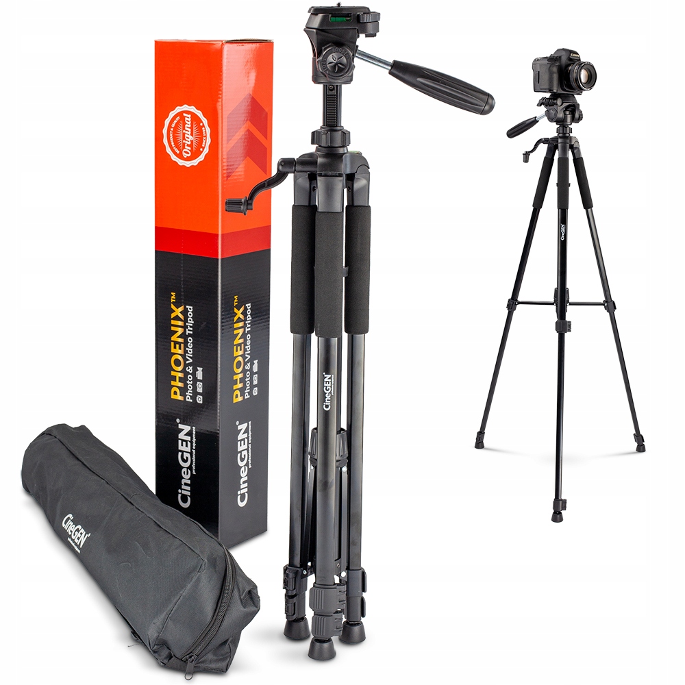Stativ Foto-video 180 cm! Vysoký, Pevný pro Nikon