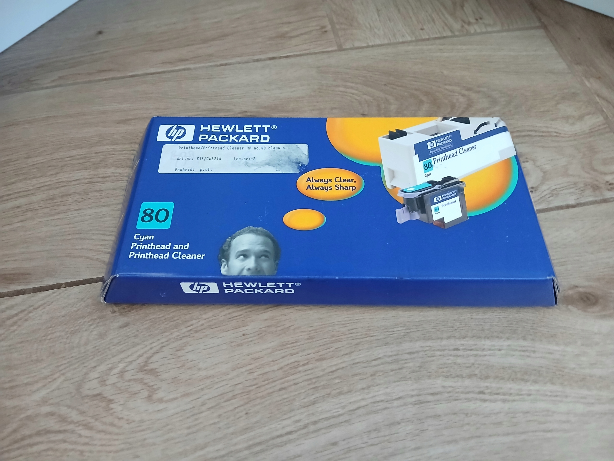 Hlavica Hp 80 Cyan Printhead and CleanerC4821A