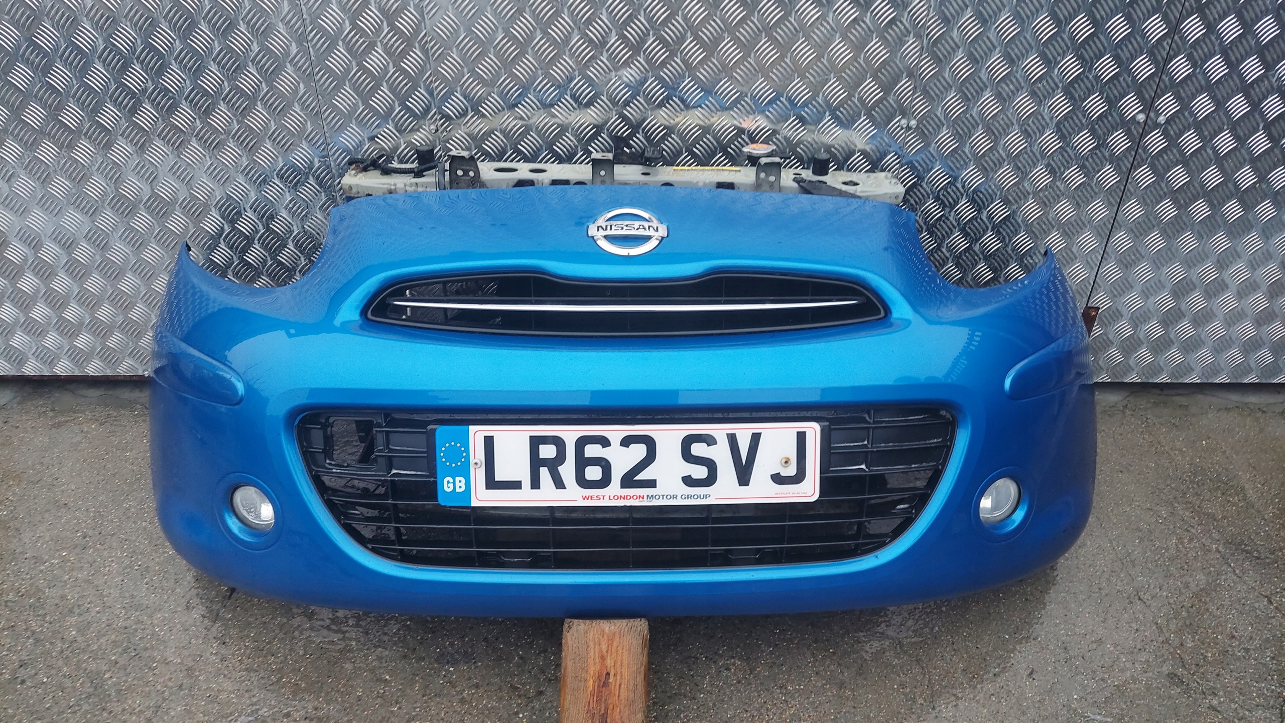 support panel for radiators complete NISSAN MICRA K13 1.2 petrol