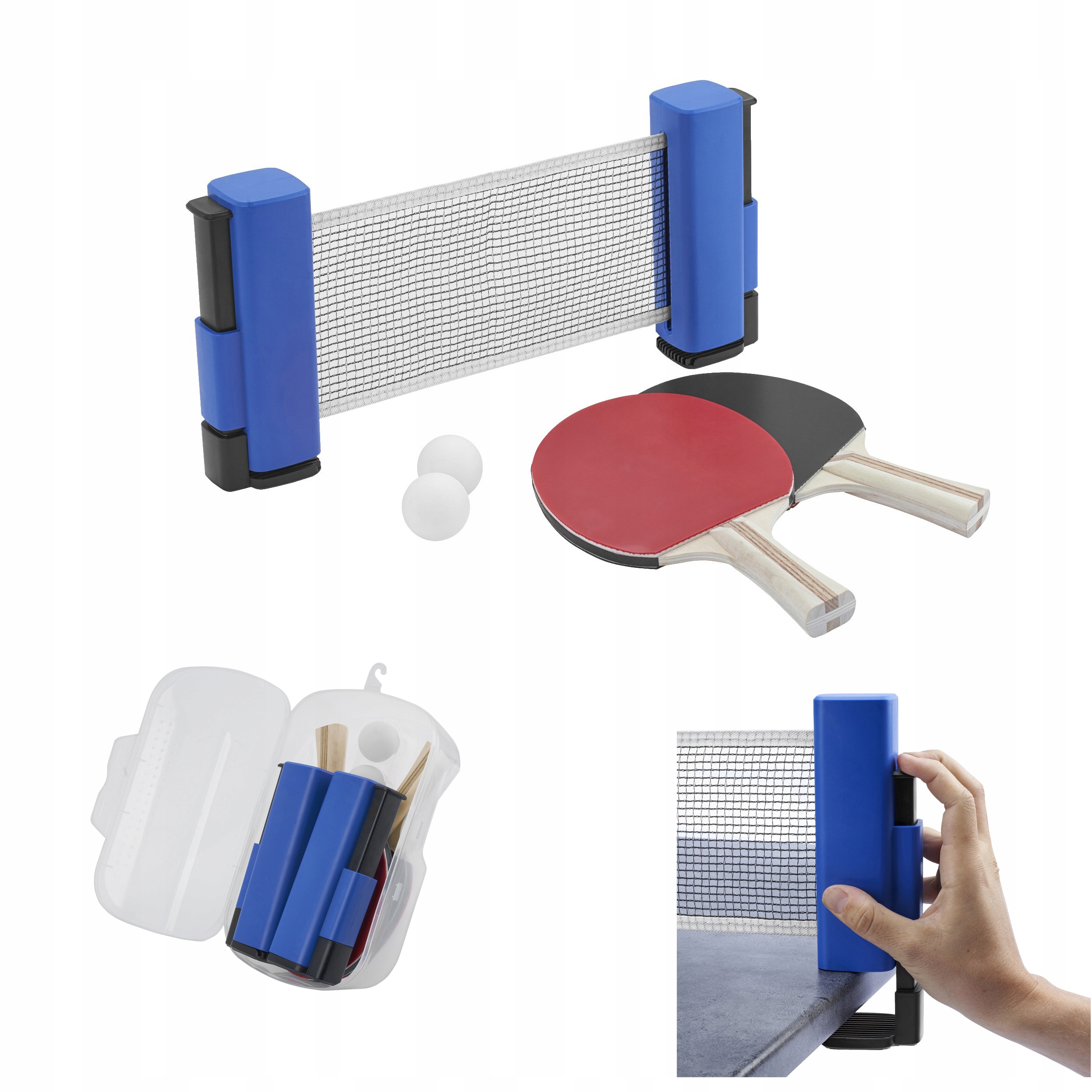 Zestaw Do Tenisa Stołowego Ping Pong Do Zamontowania Na Stół