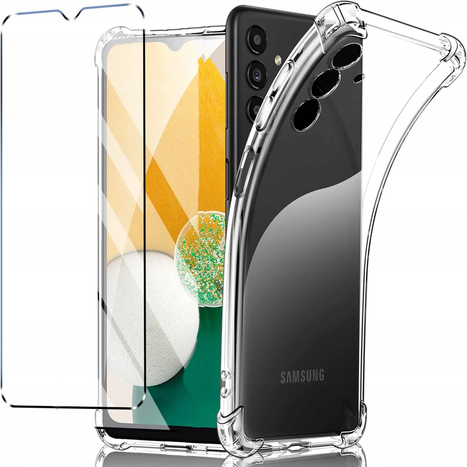 

Etui Pancerne Shock do Samsung A04S A13 5G Szkło